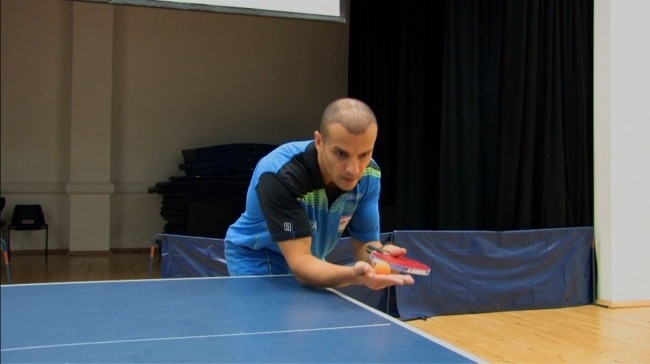 How To Do a BackSpin Serve coaching Video by Eli Baraty Best Ping Pong tables
