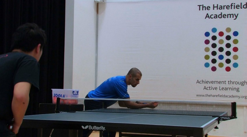Pendulum Serve in Table Tennis