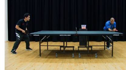 Pendulum Serve in Table Tennis Tutorial Video with Eli Baraty