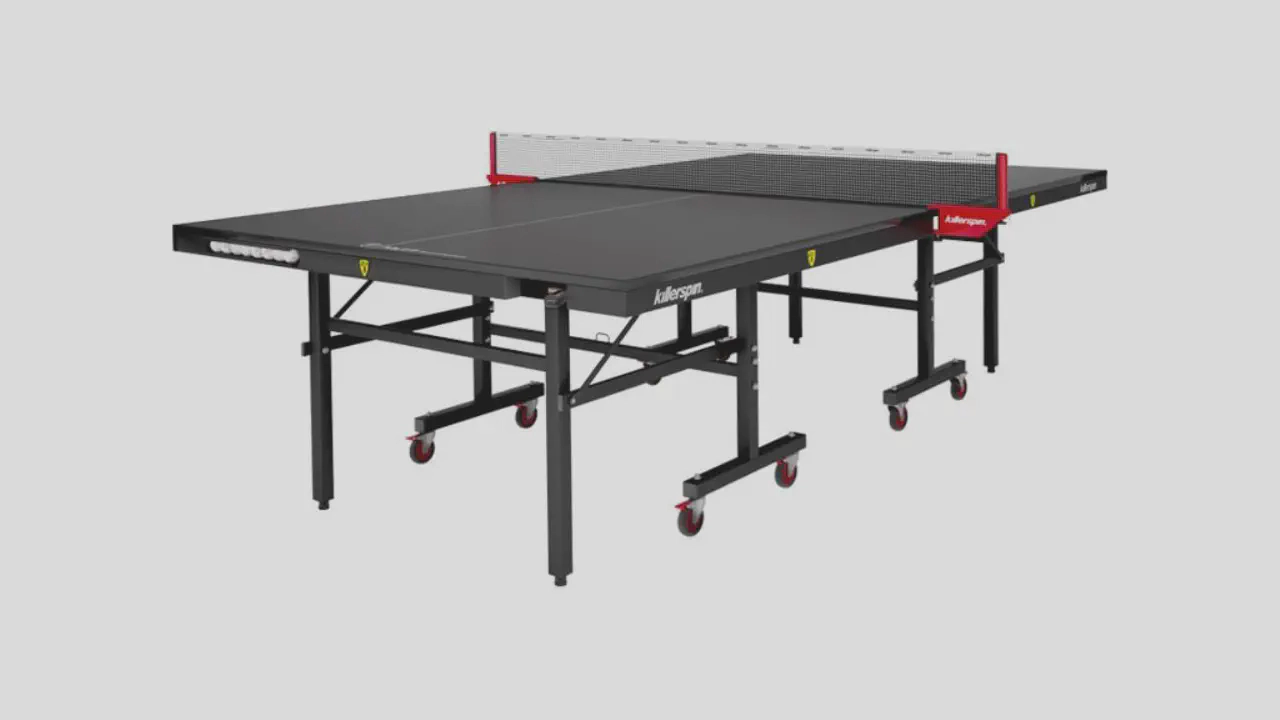 Killerspin Table Tennis Table MyT7 Pocket, Black - sleek and modern design