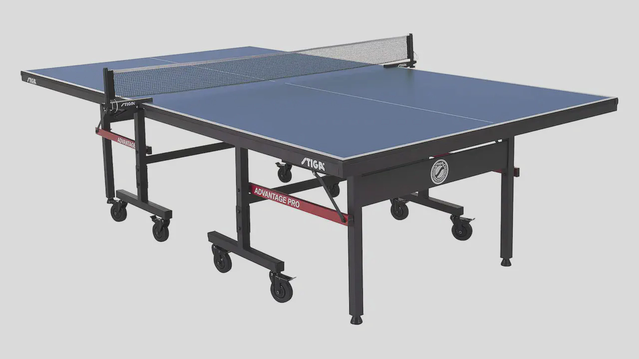 STIGA Advantage Series Ping Pong Table - Various Thickness - Quick Assembly - Playback Mode - Recreational to Tournament Level