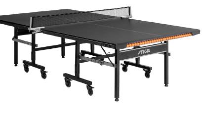 Stiga Carbon 18 Tischtennis Tabelle mit 18-mm-Playfield und Turniernetz