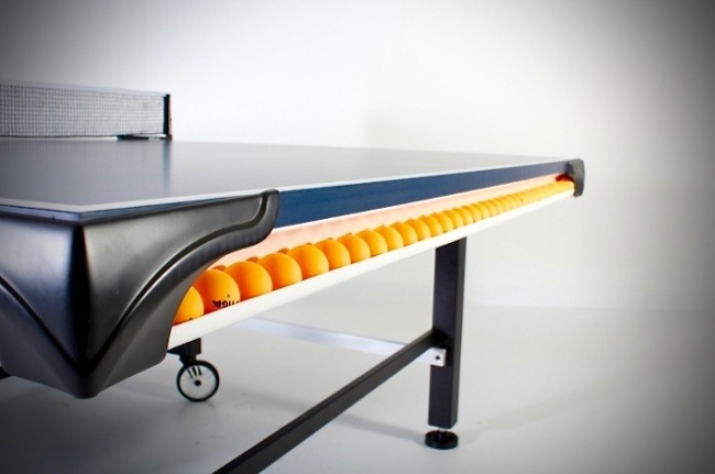 Stiga STS 520 ping pong table review ball Storage Solution