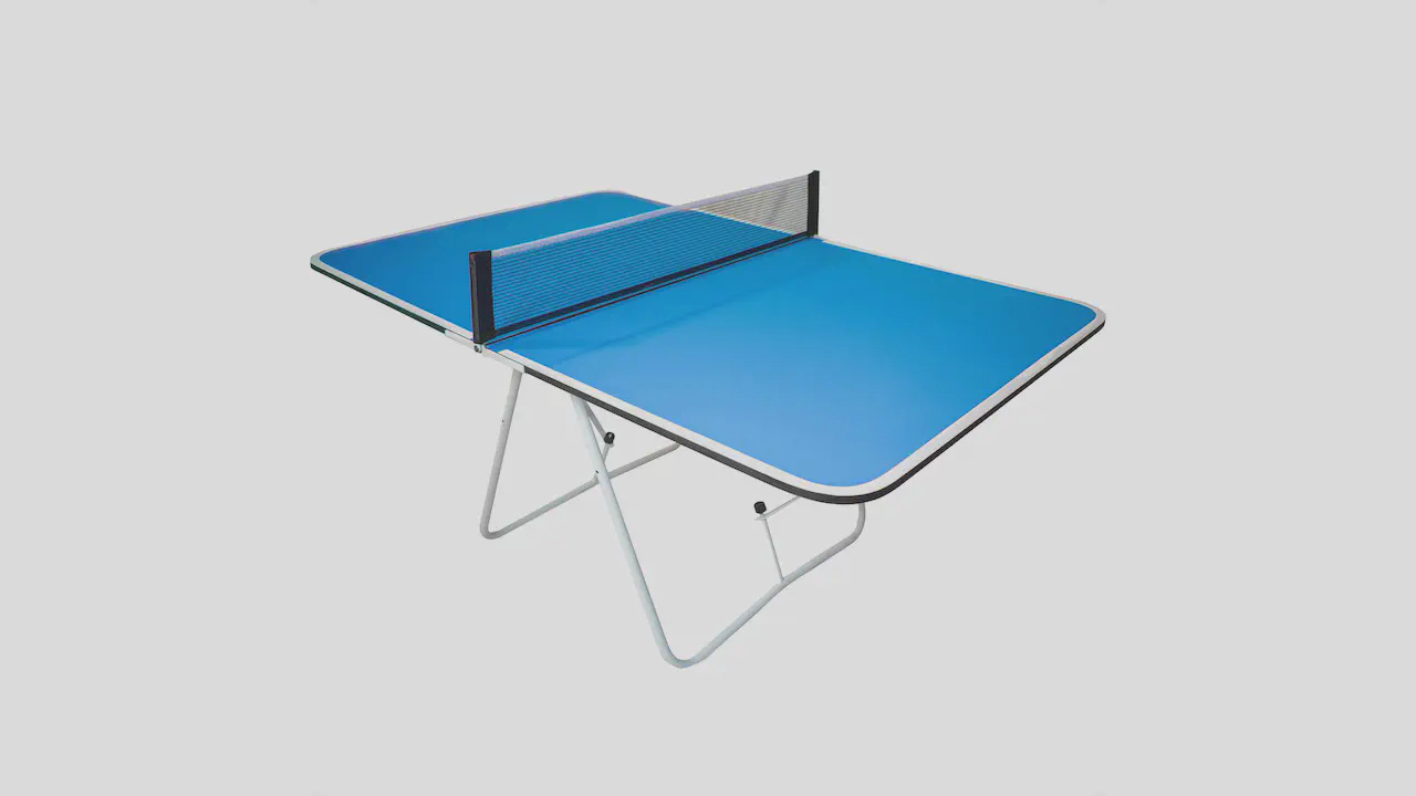 Portable Butterfly Family Mini Ping Pong Table with adjustable angles for family fun