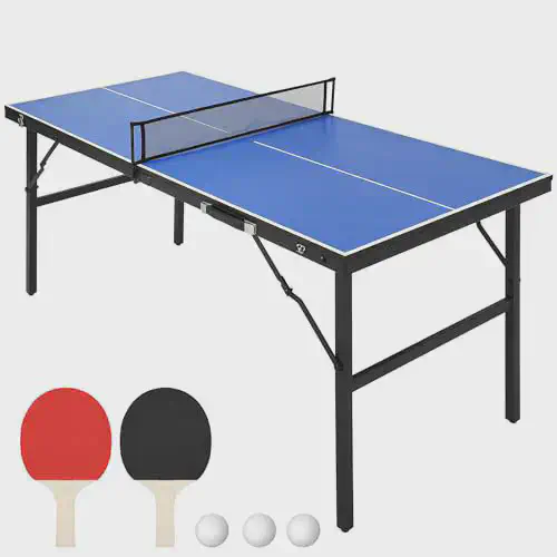 Read more: ChicCoutured Portable Foldable Table Tennis Set