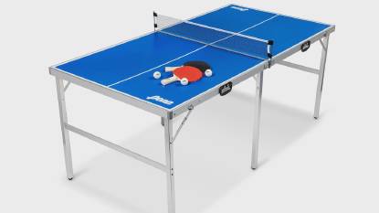 EastPoint Sports Penn Space Saver Table Tennis Table with accessories