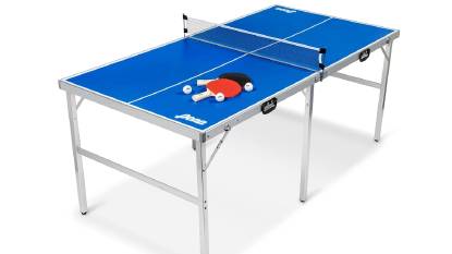 Tragbarer Tischtennis mit Ausrüstung
