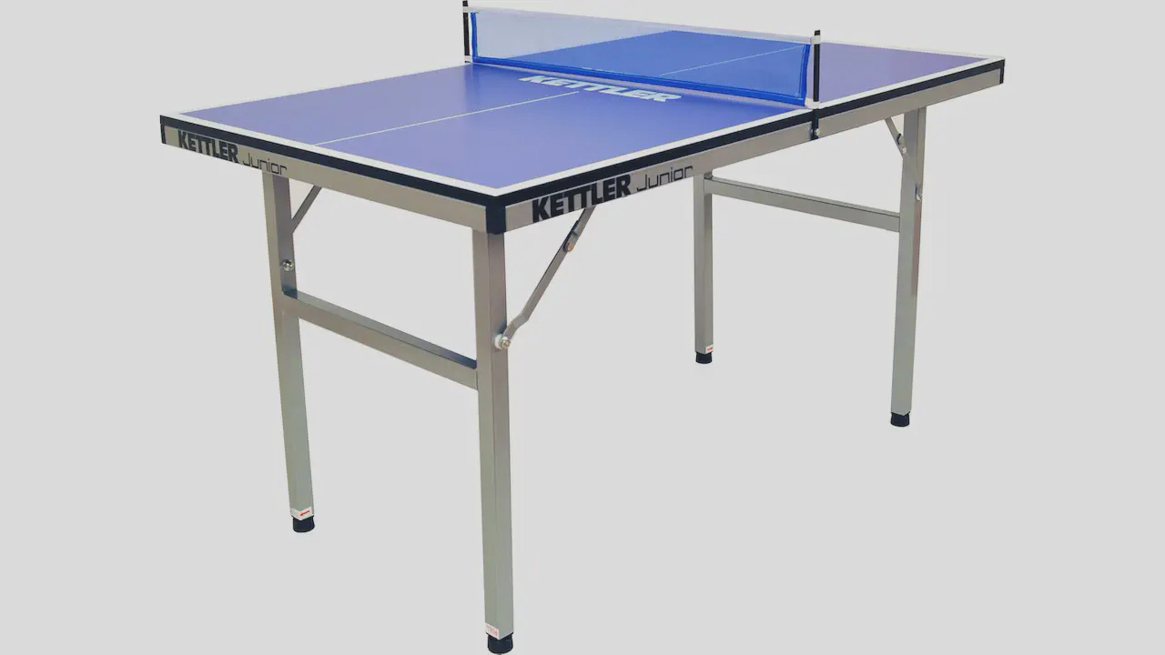Kettler Junior Table Tennis Table, Blue Top
