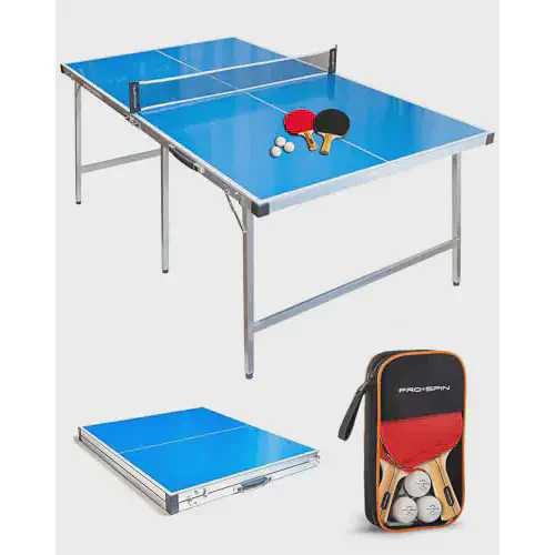 Read more: PRO SPIN Compact Ping Pong Table