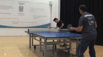 Multi -Ball -Training in der Ping -Pong