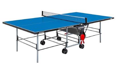 Outdoor Ping Pong Table with Regulation Size, Integrated Net, and German-Made Quality