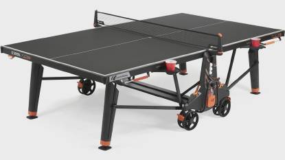Cornilleau 700X outdoor ping pong table with black top.