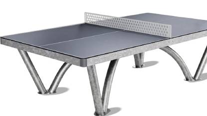 Tischtennis im Freien in Schieferfarbe von Cornilleau.