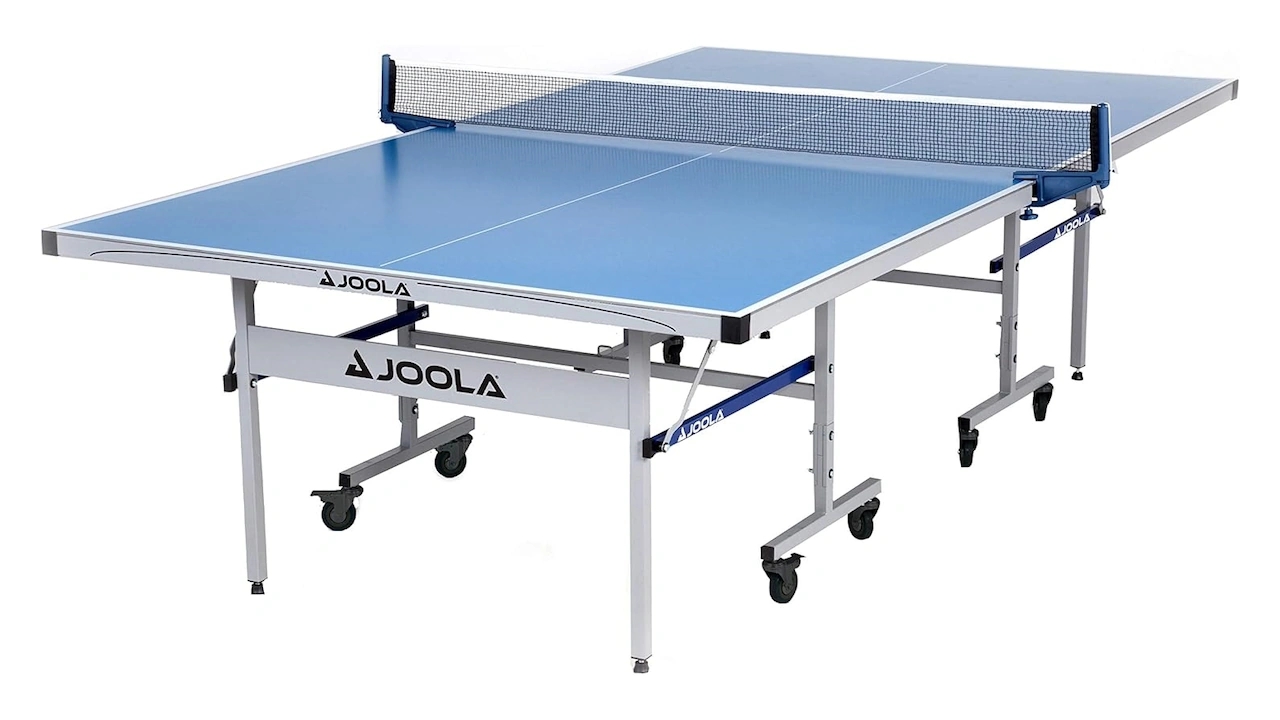 JOOLA Nova DX Indoor/Outdoor Table Tennis Table with Weatherproof Net Set