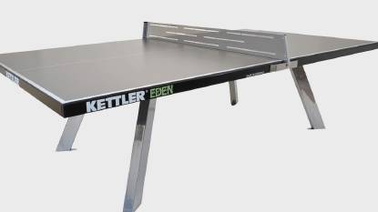 KETTLER Eden Outdoor Table Tennis Table with Weatherproof Design