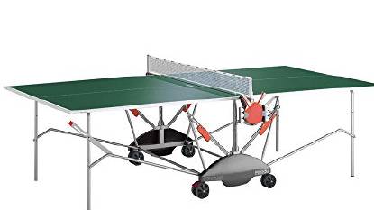 KETTLER Match 5.0 Table Tennis Table - Green Top