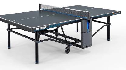 KETTLER Outdoor 15 Table Tennis Table Ready to Play Bundle