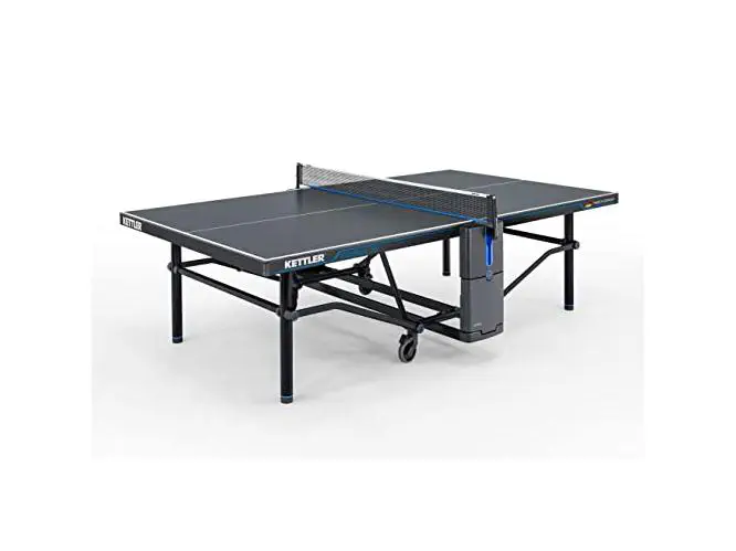 Read more about the KETTLER Outdoor 15: A Sturdy and Weather-Resistant Backyard Ping Pong Table All in one table tennis set ready for outdoor play