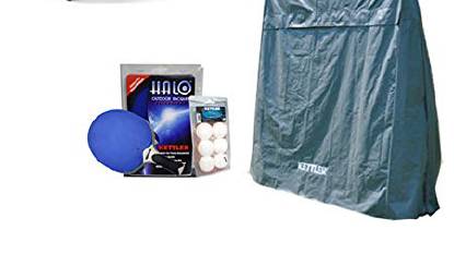 Kettler Top Star XL Table Tennis Table with Outdoor Bundle