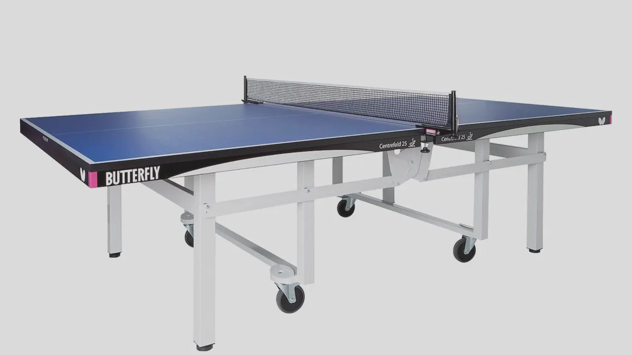 Butterfly Centrefold 25 Ping Pong Table - Blue