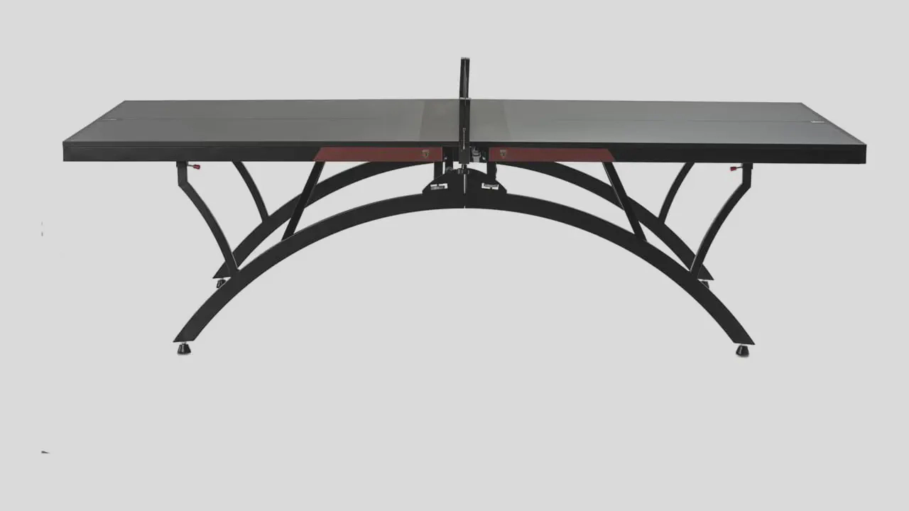 Killerspin SVR BlackWing-O Ping Pong Table - MDF Board, Built-in storage, Indoor/Outdoor Package