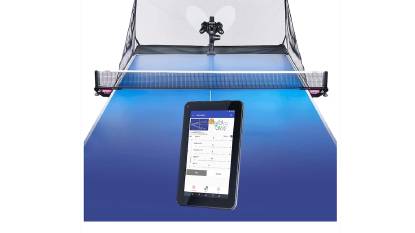 Bild von Butterfly Amicus Prime Table Tennis -Roboter mit Zubehör