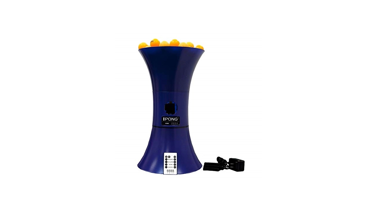 iPong V300 Table Tennis Training Robot - Blue - Model V300