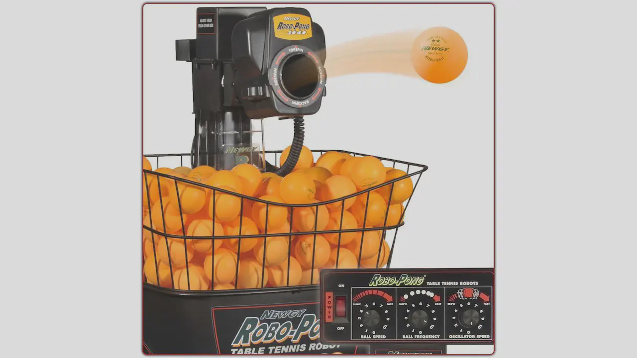 Ping-Pong Robot: Newgy Robo-Pong 1040