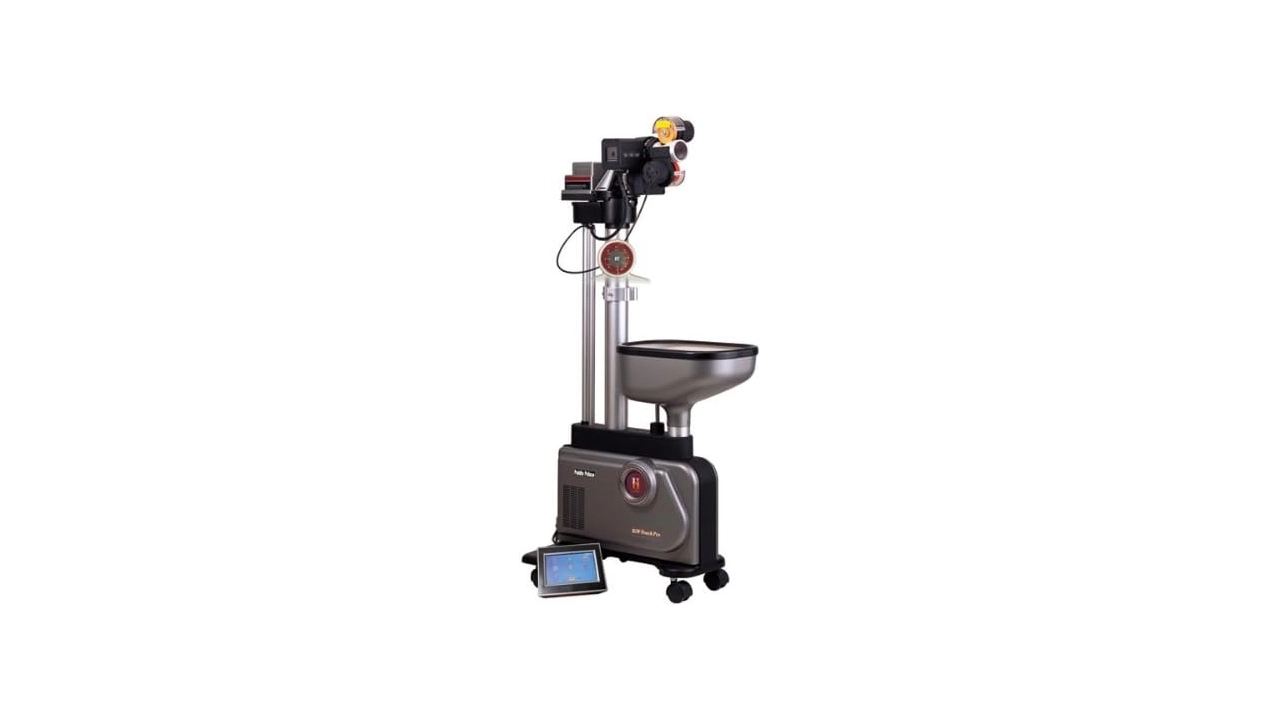 Table Tennis Robot by Paddle Palace, Model H2W Touch Pro