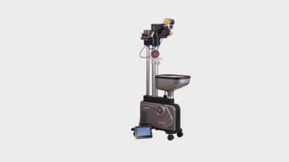 Table Tennis Robot by Paddle Palace, Model H2W Touch Pro