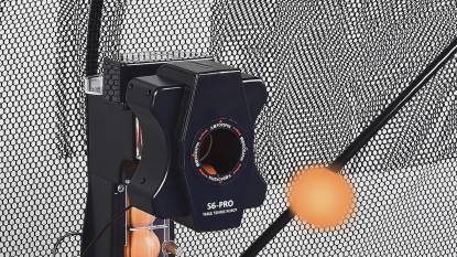 WAYMARK S6PRO Table Tennis Robot with Net and Balls