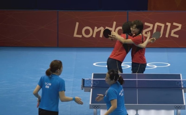 Tischtennis bei den Olympischen Spielen London 2012 Frauen -Doppel China