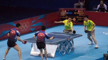 Beste Tischtennistische bei den Olympischen Spielen 2012 in London 2012
