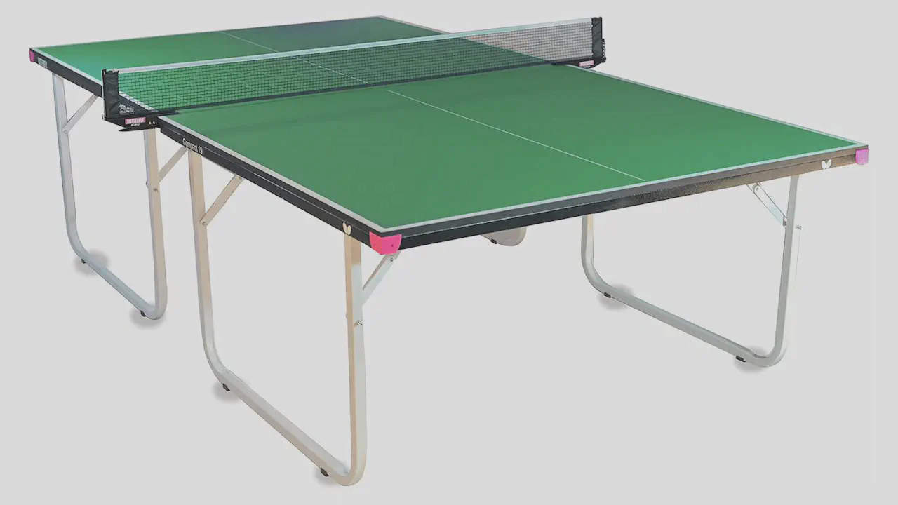 Butterfly Compact 16 Ping Pong Table with Net Set