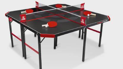 EastPoint Sports 4 Way Hyper Pong Table Tennis Game for Family Fun