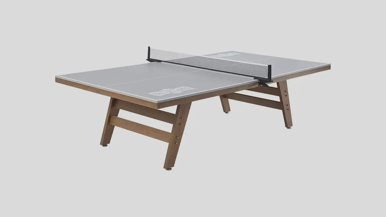 Indoor Table Tennis Table by Hall of Games with Clip-On Net