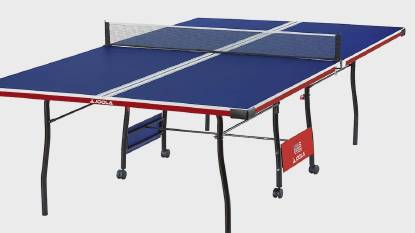 JOOLA Liberty Americana Ping Pong Table with 15mm thickness and Quick Clamp Net Set