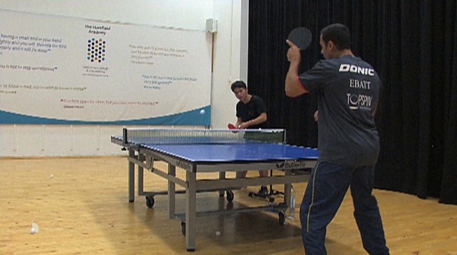 The Forehand Open Up Technique